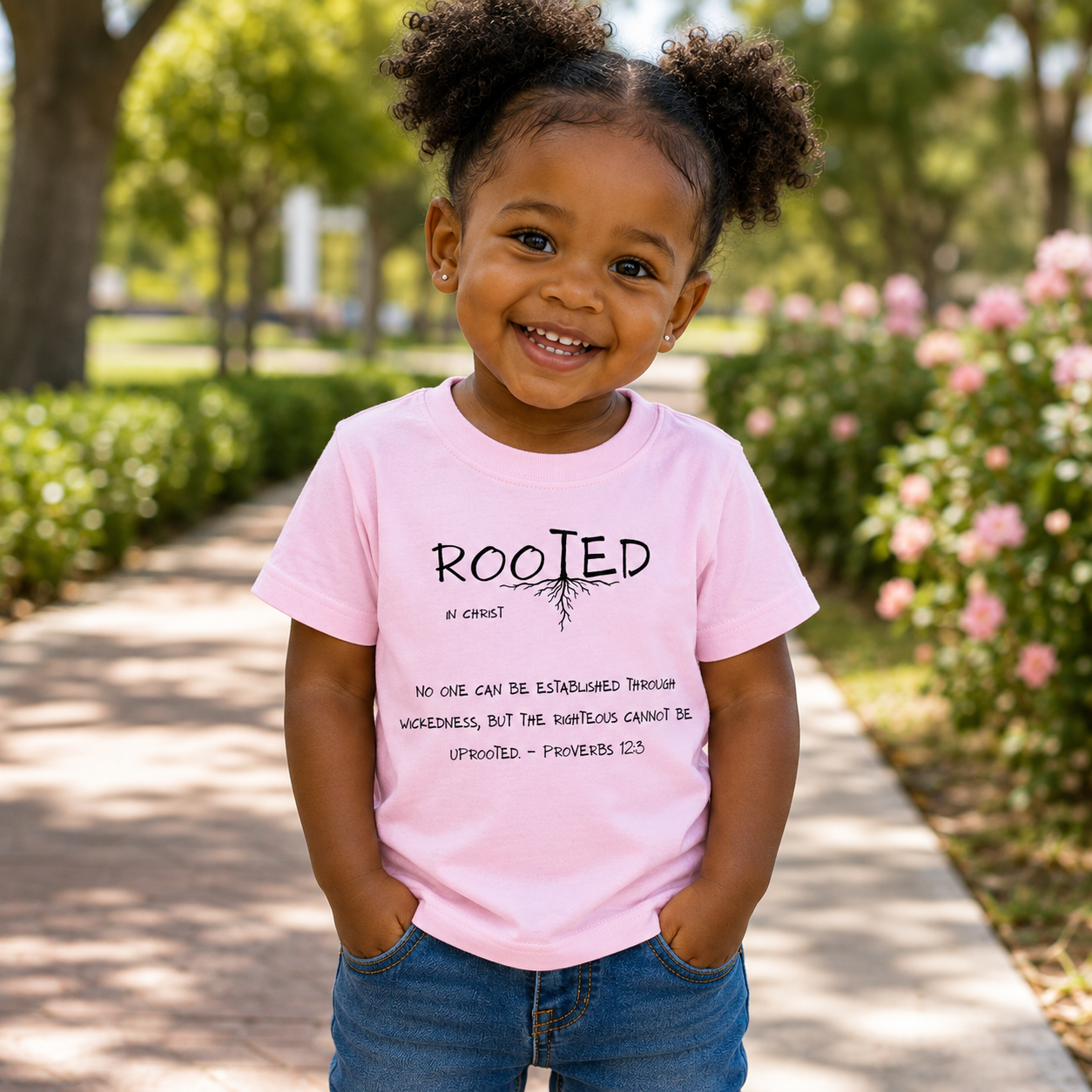 Toddler T-shirts Proverbs 12:3