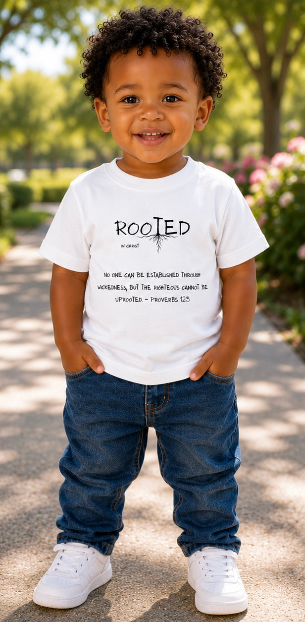 Toddler T-shirts Proverbs 12:3