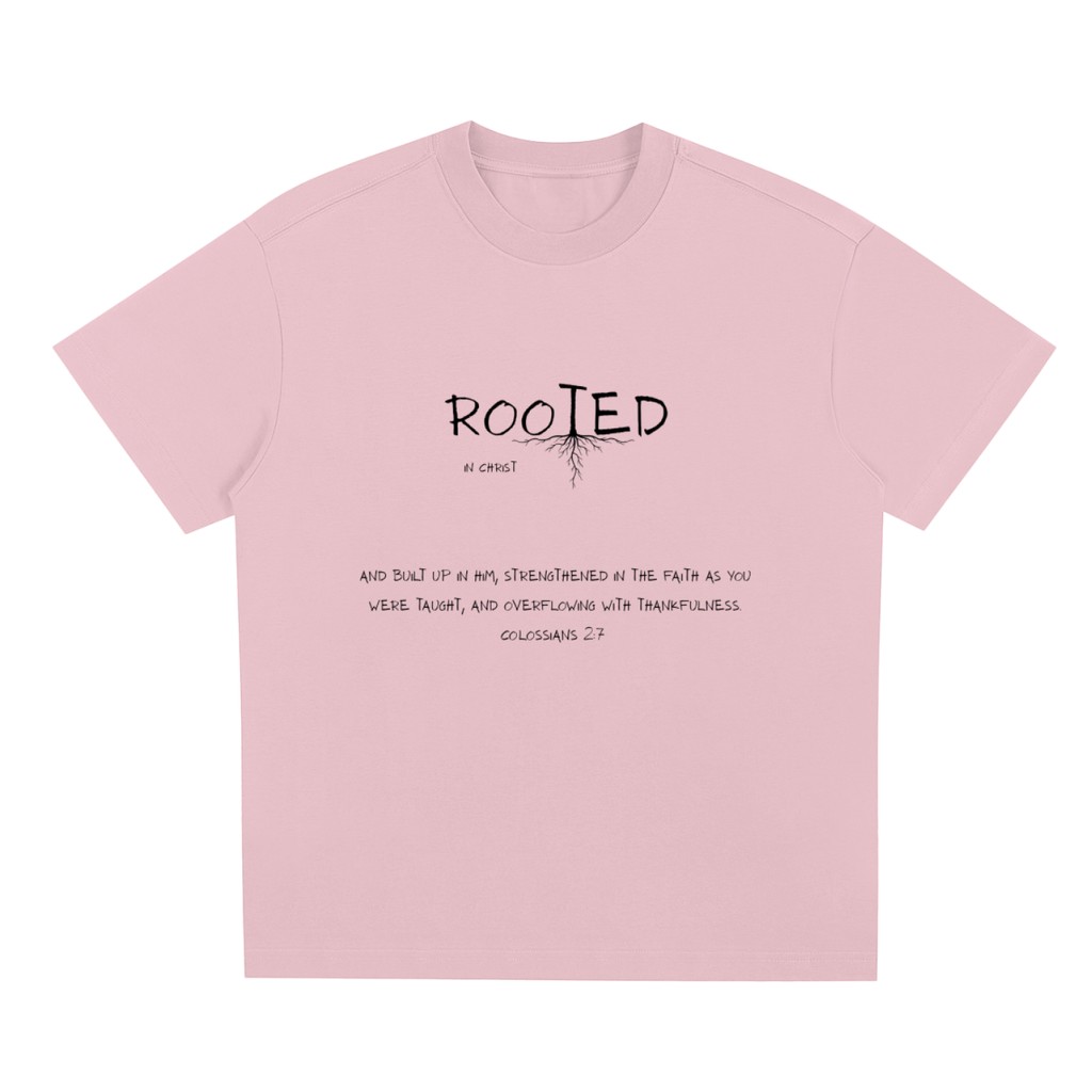 Rooted In Christ Tee – Colossians 2:7   (Quick-Dry Cooling Tee)