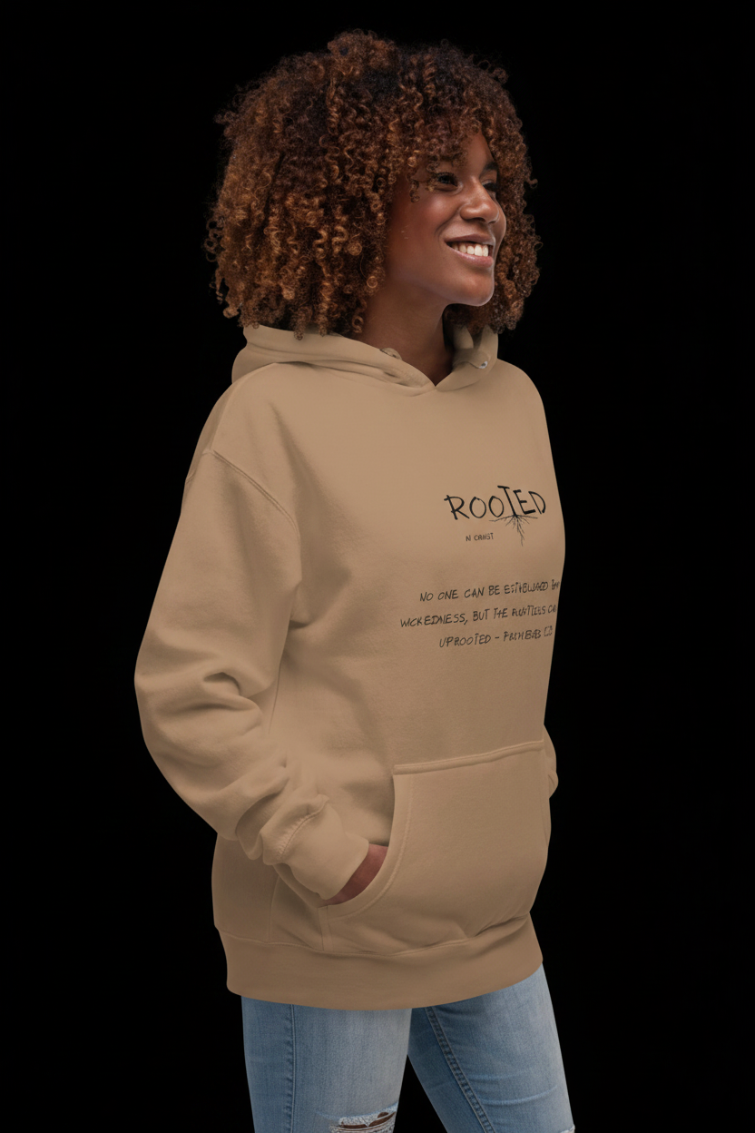 Hoodie on Black Background