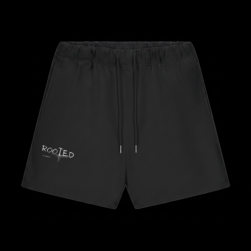 Shorts on Black Background